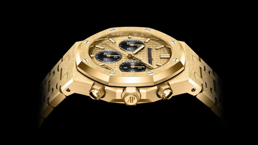 Montres Audemars Piguet | Chronographe Remontage Automatique Royal Oak Or Jaune 18 Carats