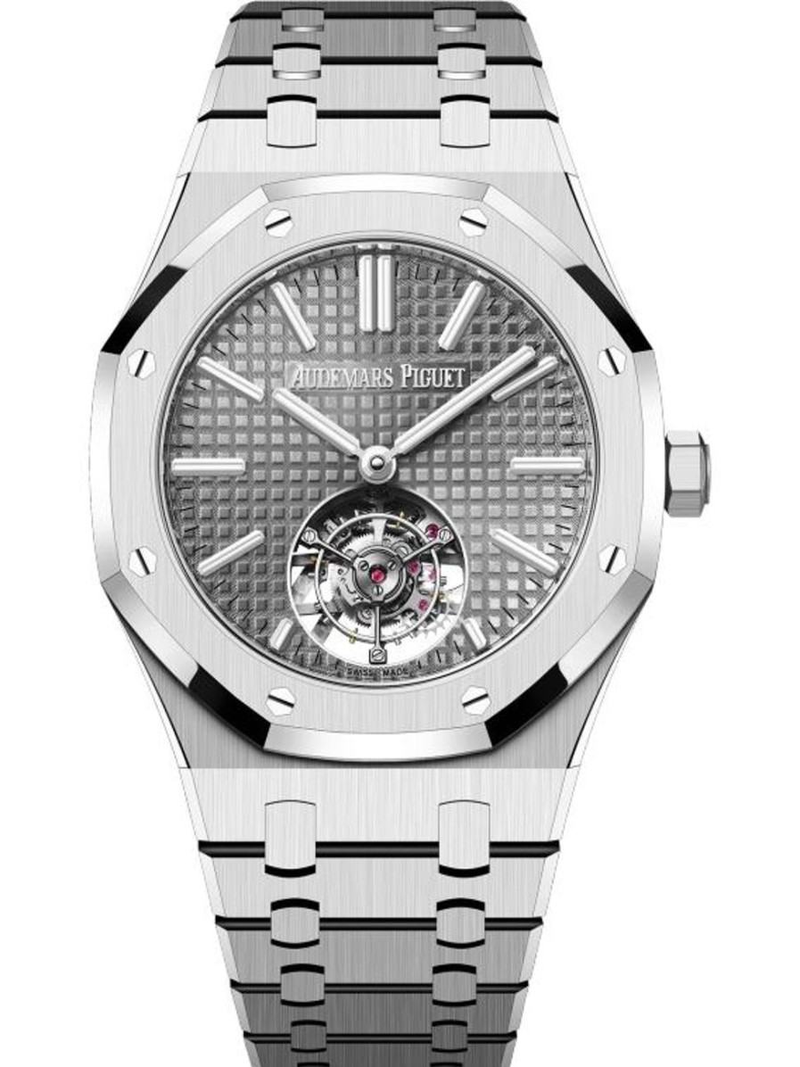 Montres Audemars Piguet | Royal Oak Tourbillon Volant Remontage Automatique Acier Inoxydable