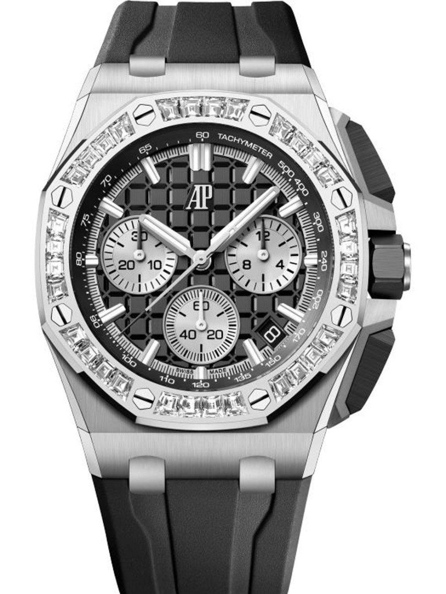 Montres Audemars Piguet | Chronographe Royal Oak Offshore Remontage Automatique Or Blanc 18 Carats