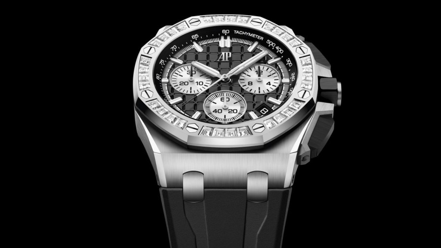 Montres Audemars Piguet | Chronographe Royal Oak Offshore Remontage Automatique Or Blanc 18 Carats