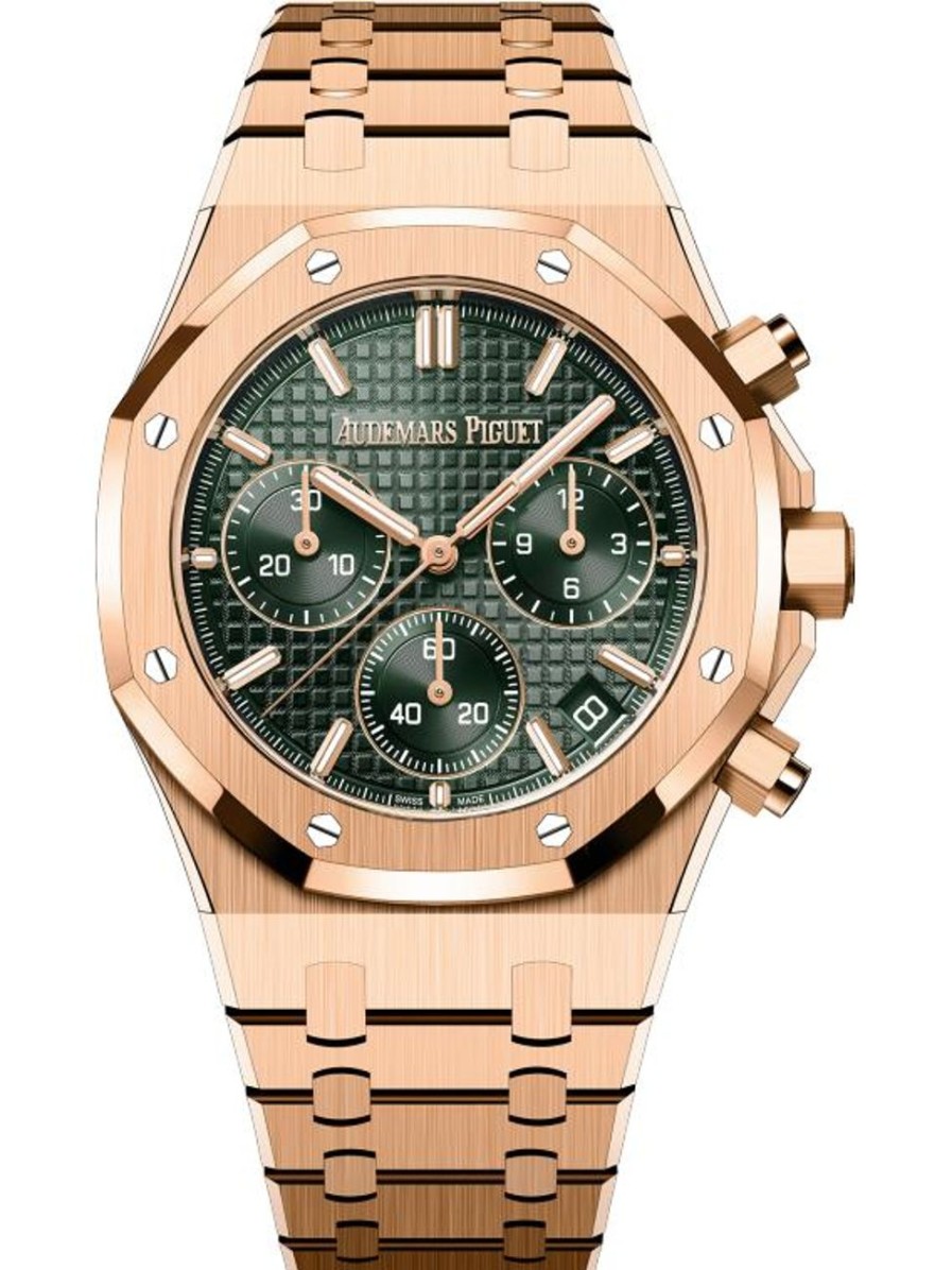 Montres Audemars Piguet | Chronographe Remontage Automatique Royal Oak Or Rose 18 Carats