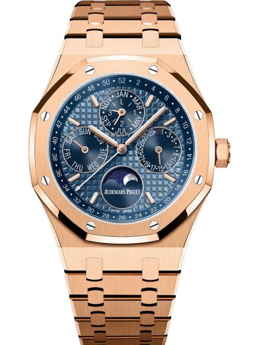 Montres Audemars Piguet | Calendrier Perp Tuel Royal Oak Or Rose 18 Carats