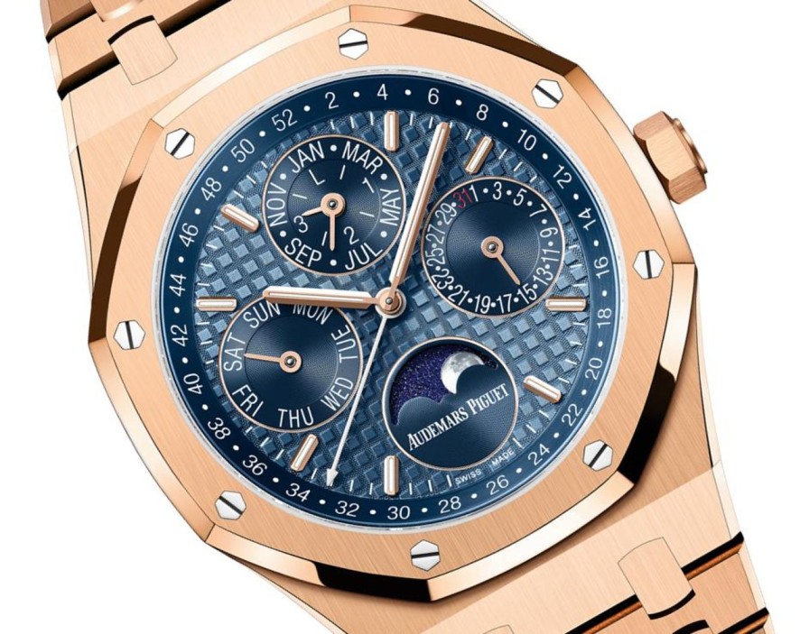 Montres Audemars Piguet | Calendrier Perp Tuel Royal Oak Or Rose 18 Carats