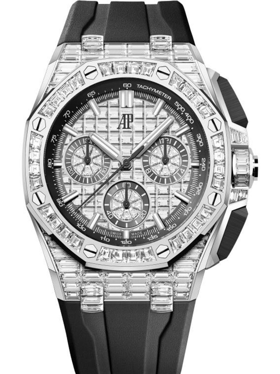 Montres Audemars Piguet | Chronographe Royal Oak Offshore Remontage Automatique Or Blanc 18 Carats