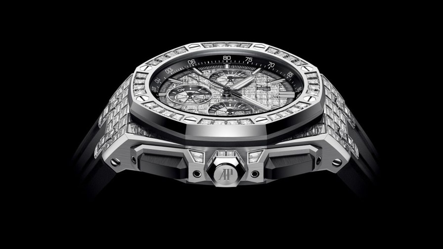 Montres Audemars Piguet | Chronographe Royal Oak Offshore Remontage Automatique Or Blanc 18 Carats