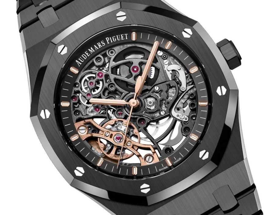 Montres Audemars Piguet | Royal Oak Double Balancier Ajour C Ramique Noire