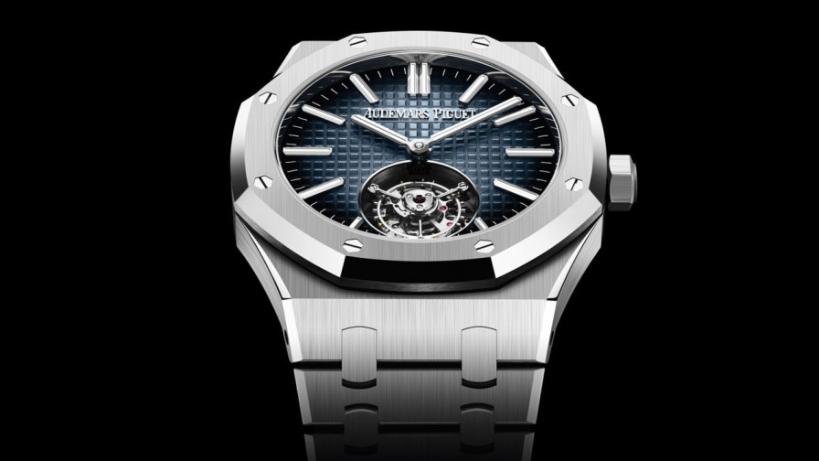 Montres Audemars Piguet | Royal Oak Tourbillon Volant Remontage Automatique Acier Inoxydable