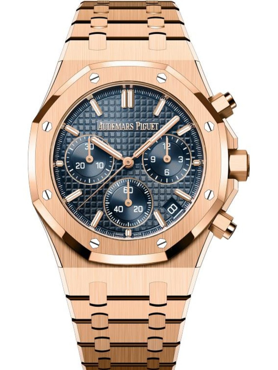 Montres Audemars Piguet | Chronographe Remontage Automatique Royal Oak Or Rose 18 Carats