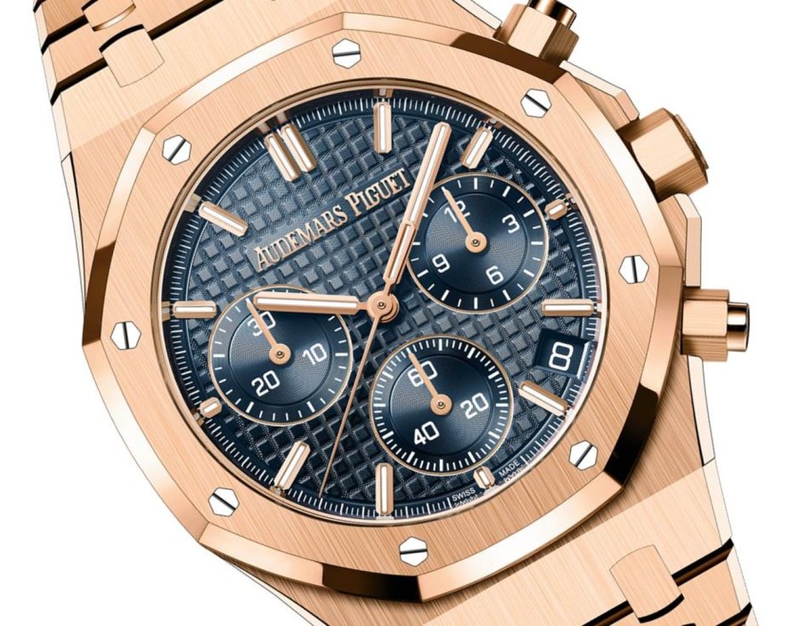 Montres Audemars Piguet | Chronographe Remontage Automatique Royal Oak Or Rose 18 Carats