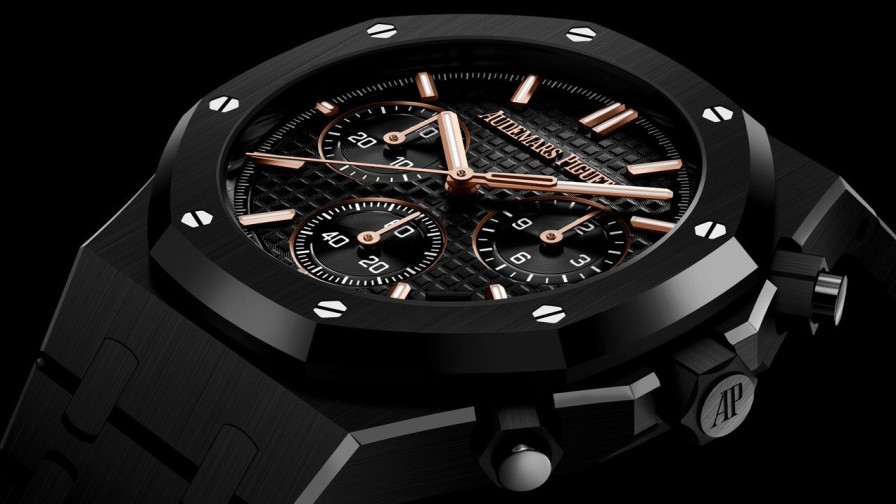 Montres Audemars Piguet | Chronographe Remontage Automatique Royal Oak C Ramique Noire