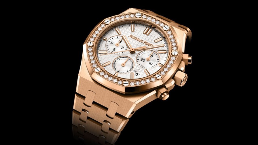 Montres Audemars Piguet | Chronographe Remontage Automatique Royal Oak Or Rose 18 Carats