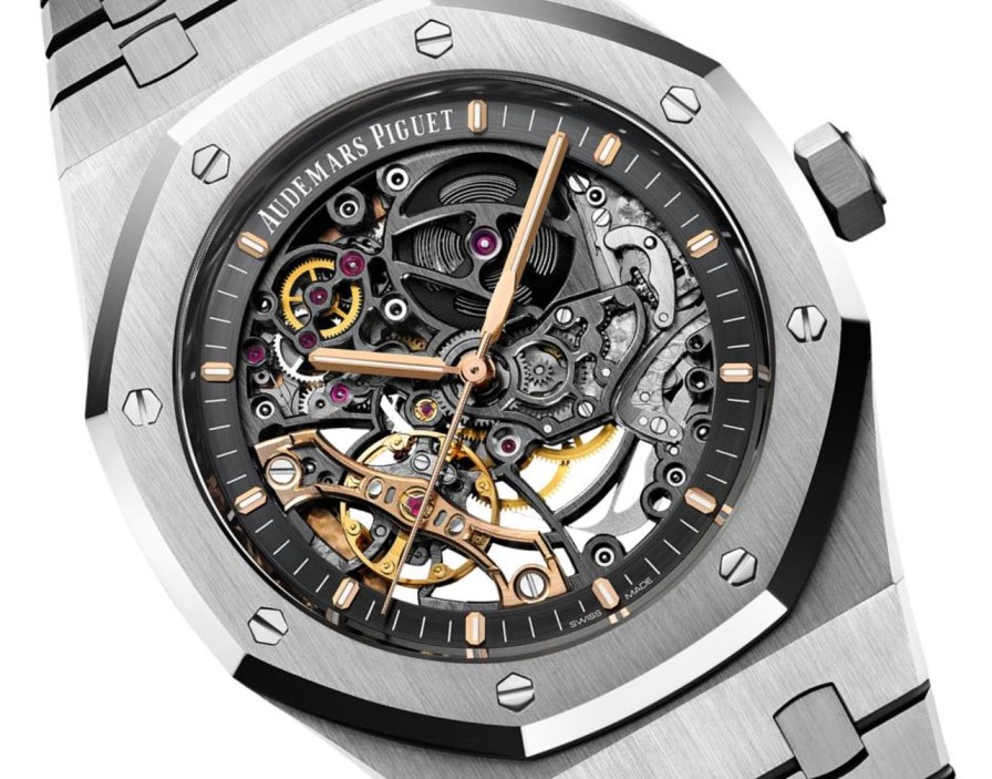 Montres Audemars Piguet | Royal Oak Double Balancier Ajour Acier Inoxydable