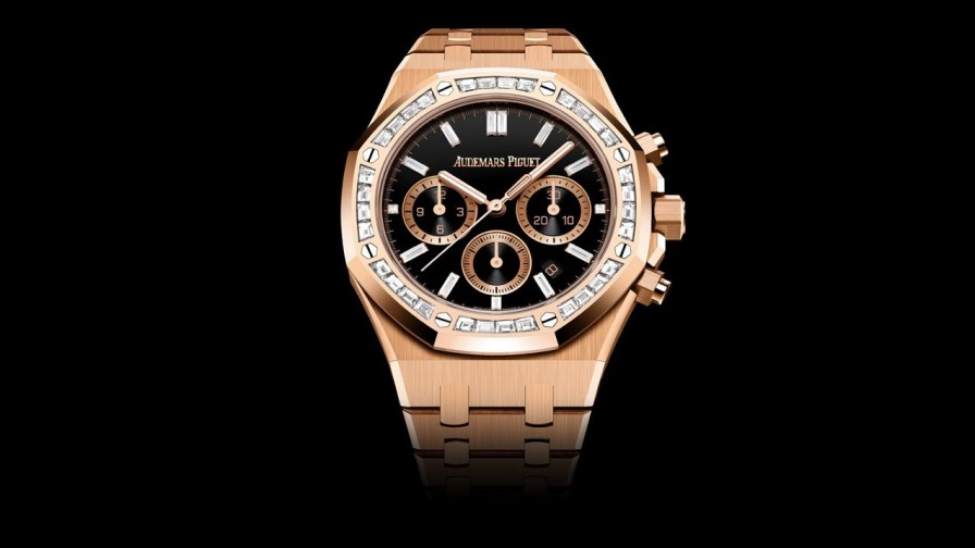 Montres Audemars Piguet | Chronographe Remontage Automatique Royal Oak Or Rose 18 Carats