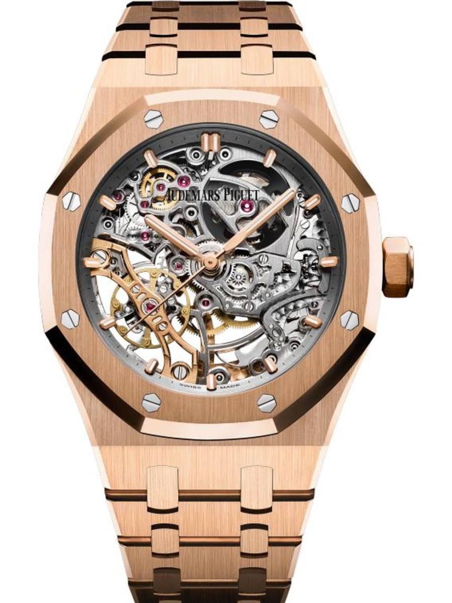 Montres Audemars Piguet | Royal Oak Double Balancier Ajour Or Rose 18 Carats