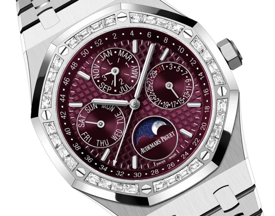 Montres Audemars Piguet | Calendrier Perp Tuel Royal Oak Or Blanc 18 Carats