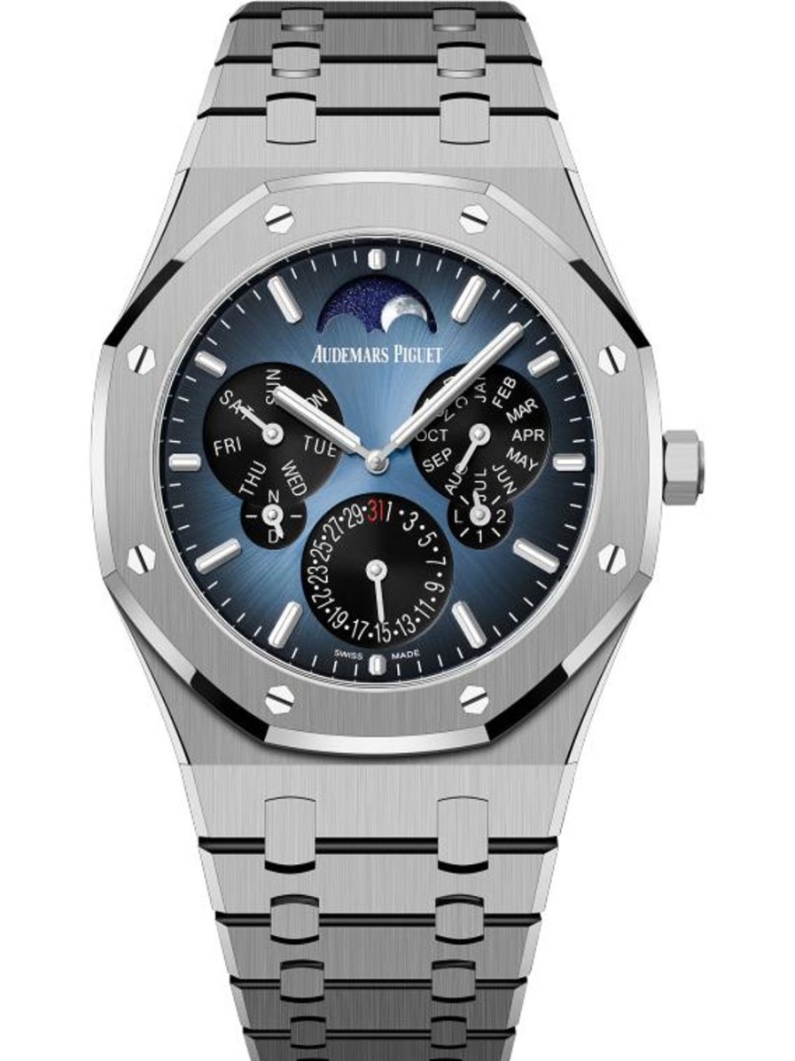 Montres Audemars Piguet | Royal Oak Calendrier Perp Tuel Ultra-Plat Titane