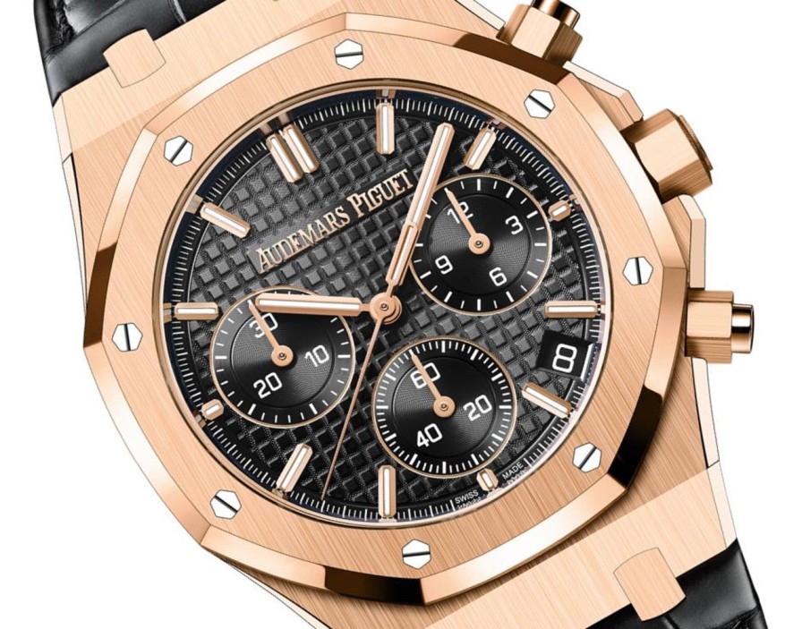 Montres Audemars Piguet | Chronographe Remontage Automatique Royal Oak Or Rose 18 Carats