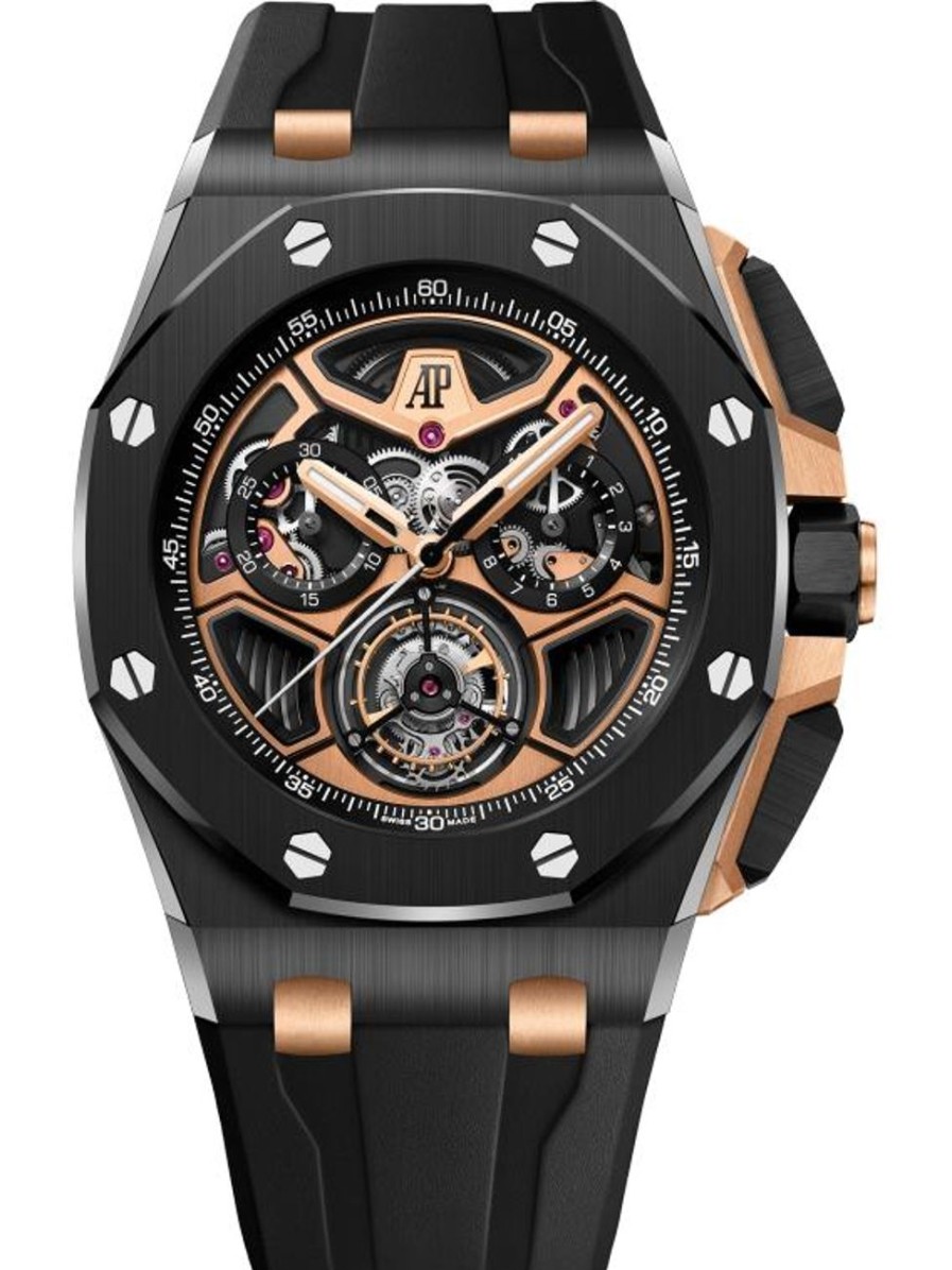 Montres Audemars Piguet | Chronographe Royal Oak Offshore Tourbillon Remontage Automatique C Ramique Noire