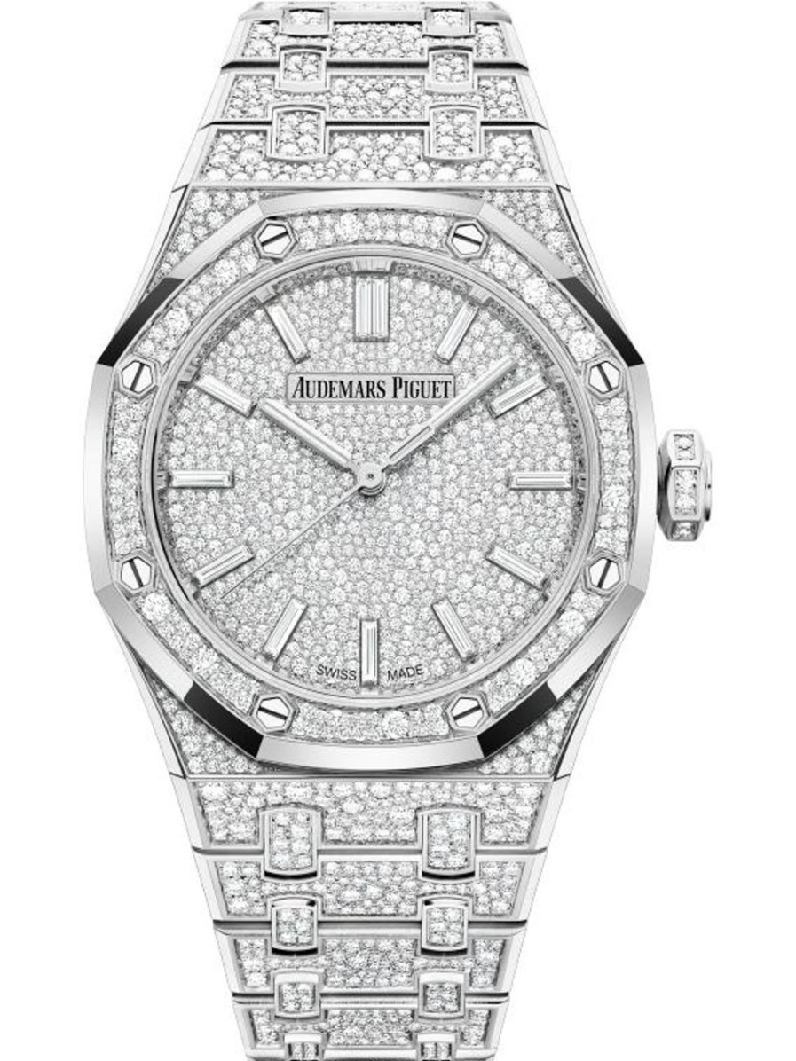 Montres Audemars Piguet | Royal Oak Remontage Automatique Or Blanc 18 Carats