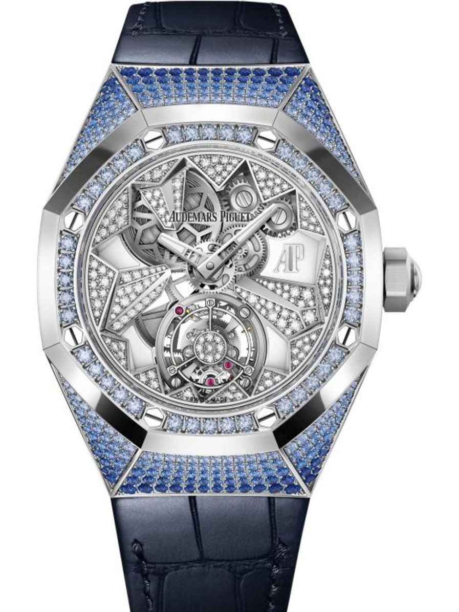 Montres Audemars Piguet | Royal Oak Concept Tourbillon Volant Or Blanc 18 Carats