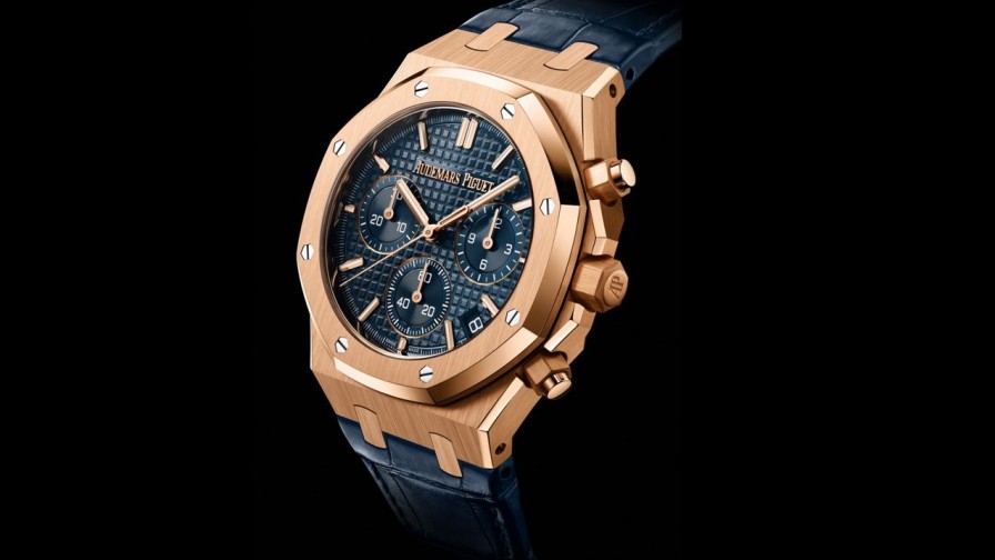 Montres Audemars Piguet | Chronographe Remontage Automatique Royal Oak Or Rose 18 Carats