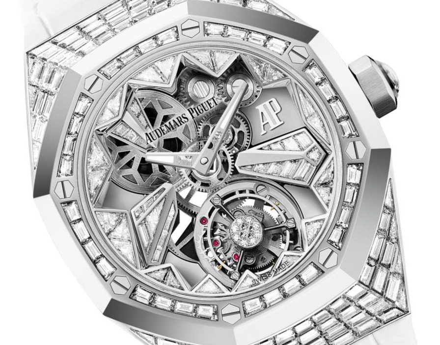 Montres Audemars Piguet | Royal Oak Concept Tourbillon Volant Or Blanc 18 Carats