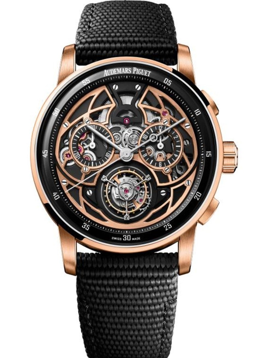 Montres Audemars Piguet | Code 11.59 Par Audemars Piguet Chronographe Tourbillon Volant Remontage Automatique C Ramique Noire