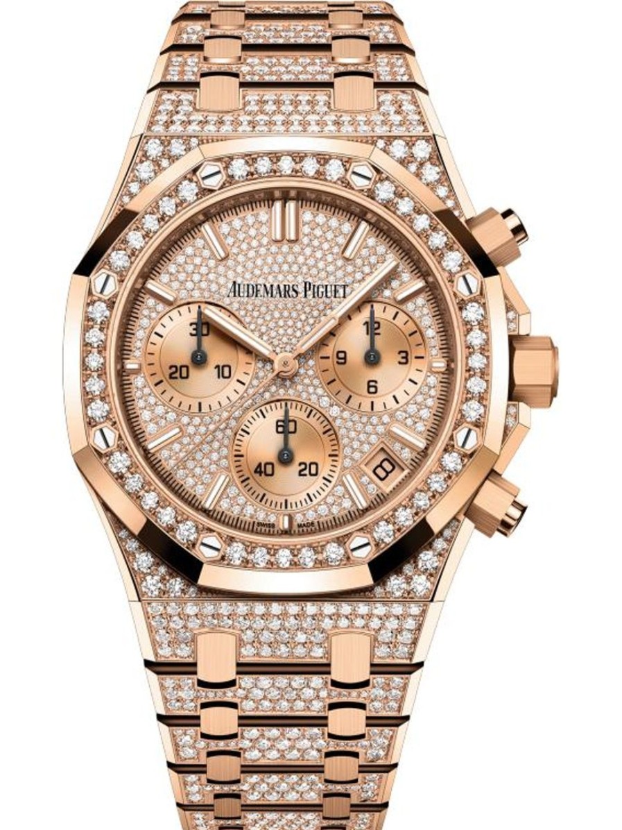 Montres Audemars Piguet | Chronographe Remontage Automatique Royal Oak Or Rose 18 Carats