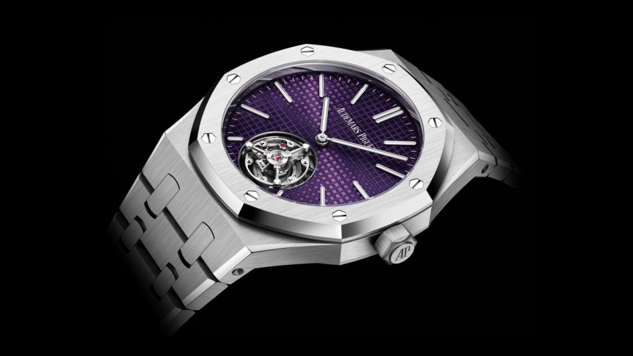 Montres Audemars Piguet | Royal Oak Tourbillon Volant Remontage Automatique Extra-Plat (Rd#3) Acier Inoxydable