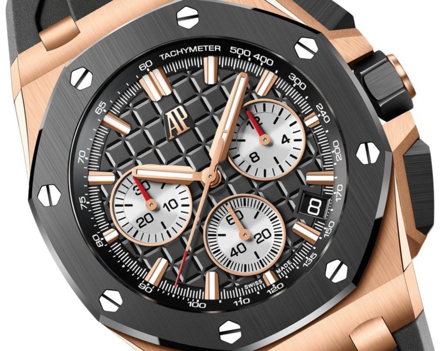 Montres Audemars Piguet | Chronographe Royal Oak Offshore Remontage Automatique Or Rose 18 Carats