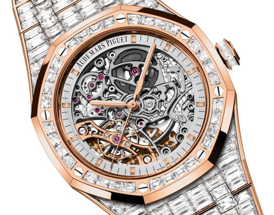 Montres Audemars Piguet | Royal Oak Double Balancier Ajour Or Rose 18 Carats