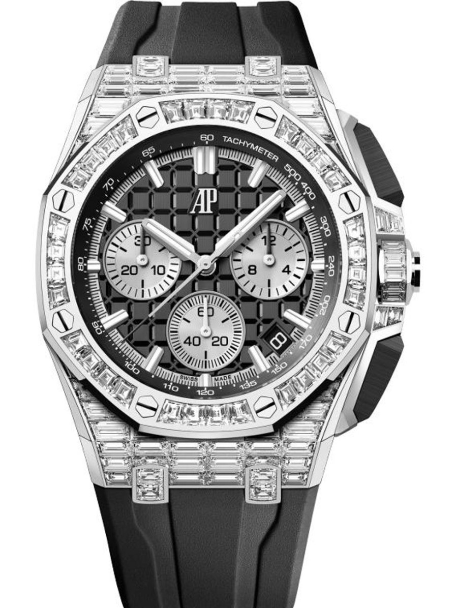 Montres Audemars Piguet | Chronographe Royal Oak Offshore Remontage Automatique Or Blanc 18 Carats