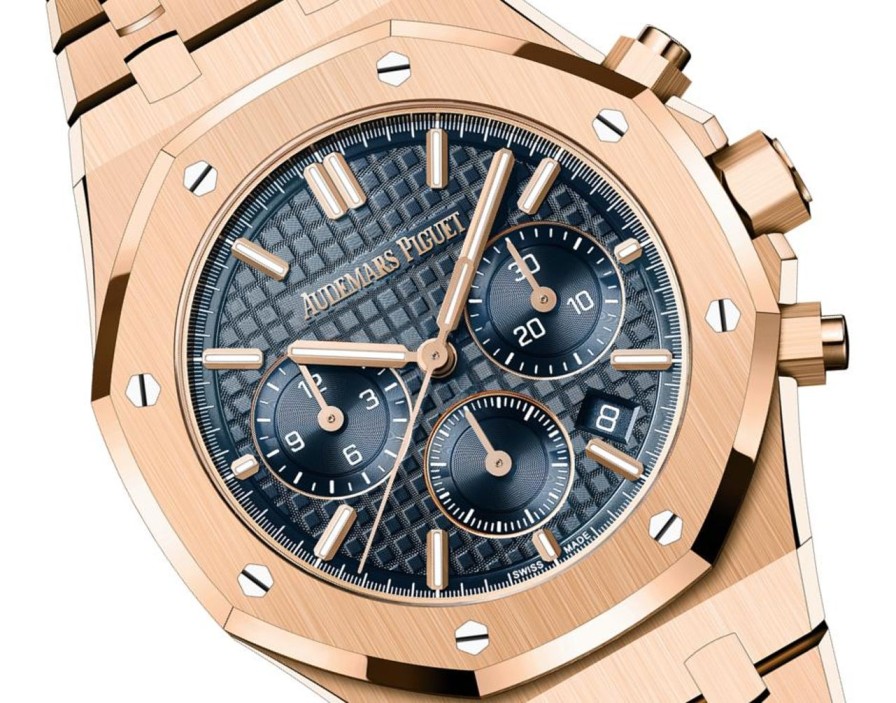 Montres Audemars Piguet | Chronographe Remontage Automatique Royal Oak Or Rose 18 Carats