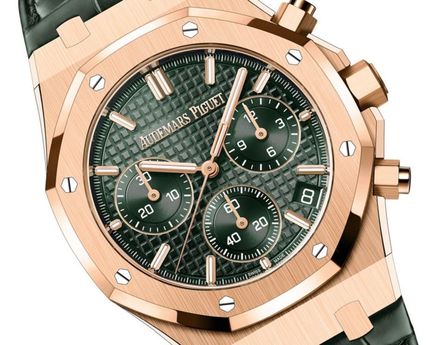 Montres Audemars Piguet | Chronographe Remontage Automatique Royal Oak Or Rose 18 Carats