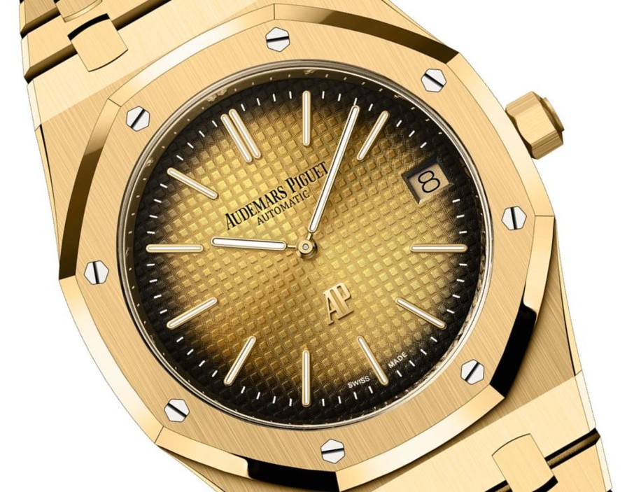 Montres Audemars Piguet | Royal Oak "Jumbo" Extra-Mince Or Jaune 18 Carats