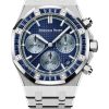 Montres Audemars Piguet | Chronographe Remontage Automatique Royal Oak Or Blanc 18 Carats