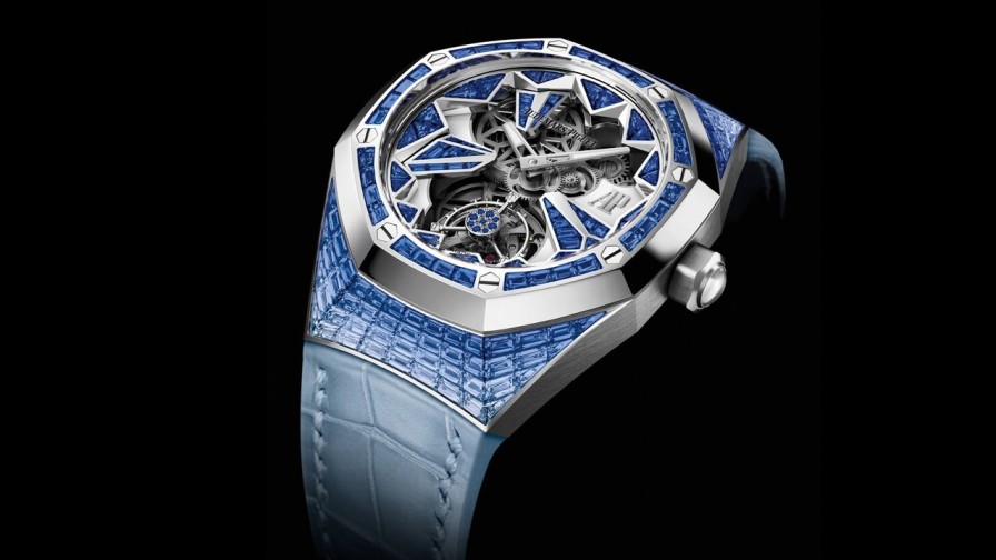 Montres Audemars Piguet | Royal Oak Concept Tourbillon Volant Or Blanc 18 Carats