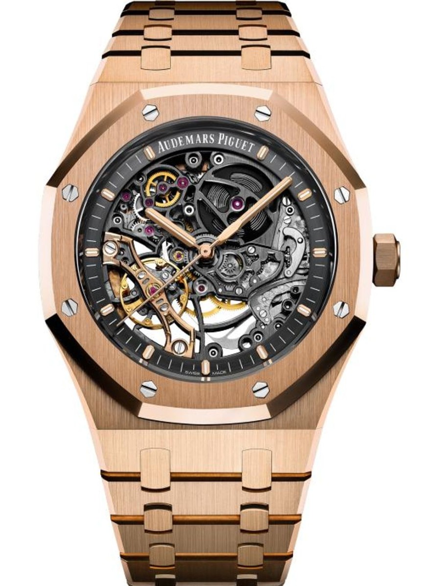 Montres Audemars Piguet | Royal Oak Double Balancier Ajour Or Rose 18 Carats